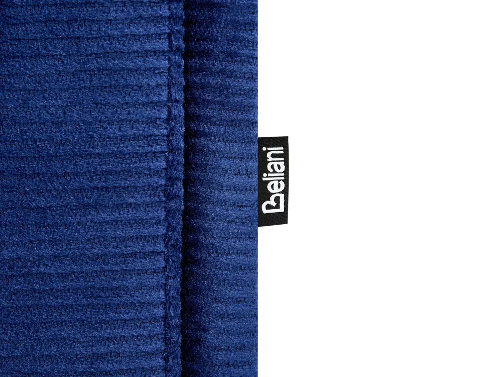 Cheap Beliani Sohvasanky Vakosametti Lisavuode Laivastonsininen 90 X 200 Cm Mimizan