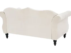 Cheap Beliani Sohvasetti Samettinen Beige Skien