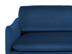 Sohvat<Beliani Sohvasetti Tummansininen Sametti 4-Istuttava Vinterbro