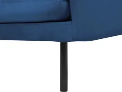 Sohvat<Beliani Sohvasetti Tummansininen Sametti 4-Istuttava Vinterbro