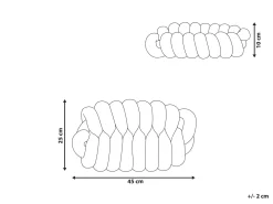 Shop Beliani Solmutyyny 45 X 25 Cm Vihrea Panara