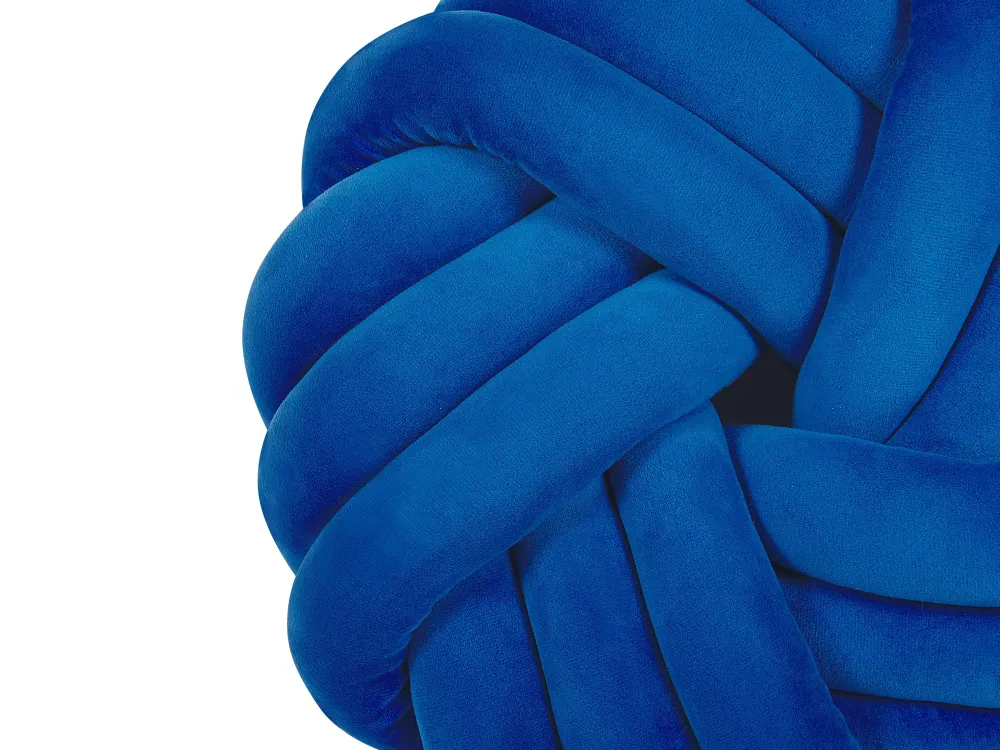 Tekstiilit<Beliani Solmutyyny 30 X 30 Sininen Akola