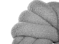 Tekstiilit<Beliani Solmutyyny Buklee Harmaa 31 X 31 Cm Akola