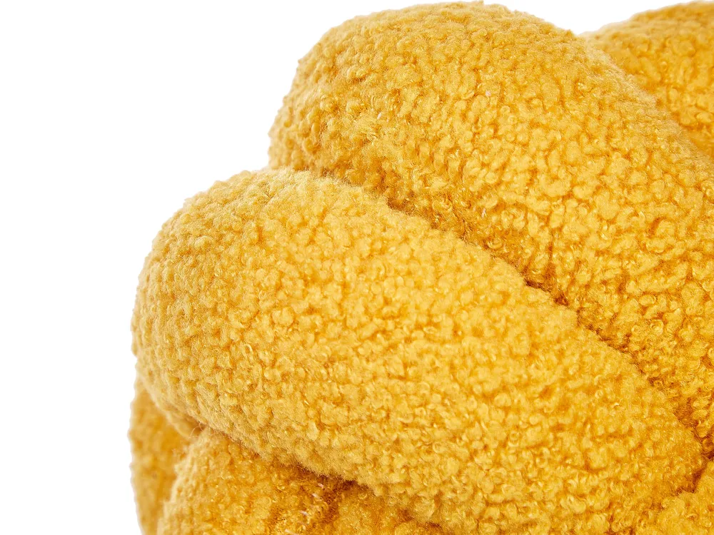 New Beliani Solmutyyny Buklee Sinapinkeltainen 19 Cm Malni