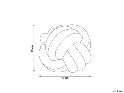 New Beliani Solmutyyny Buklee Sinapinkeltainen 19 Cm Malni