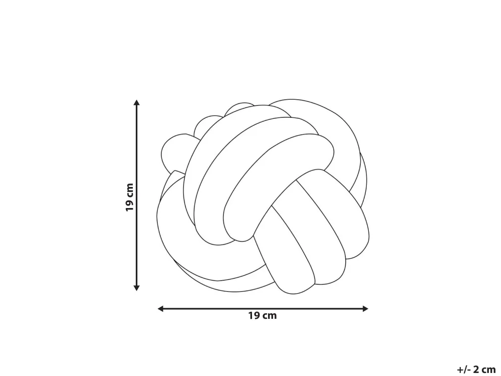 New Beliani Solmutyyny Buklee Sinapinkeltainen 19 Cm Malni