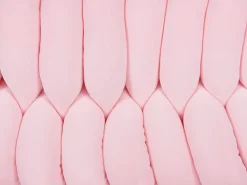 Best Beliani Solmutyyny Sametti Vaaleanpunainen 45 X 25 Cm Panara