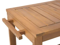 Cheap Beliani Tarjoiluvaunu Akaasia Vaalea Puu Sassari