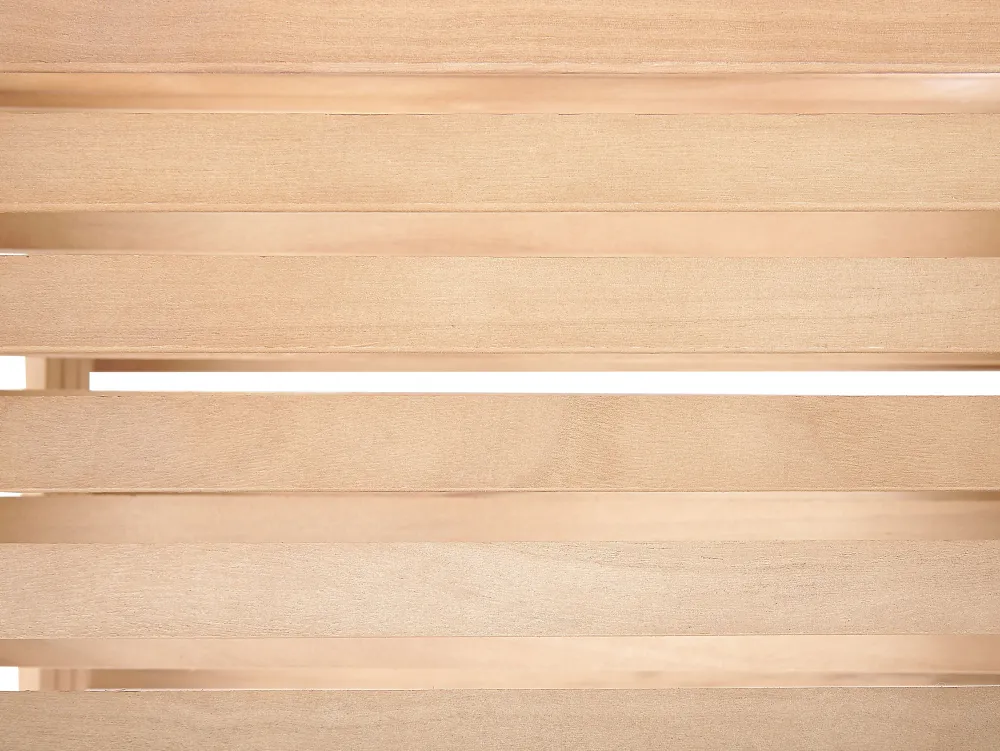 Säilytys<Beliani Tarjoiluvaunu Keisaripuu/Rauta Vaalea Puu/Musta Formia