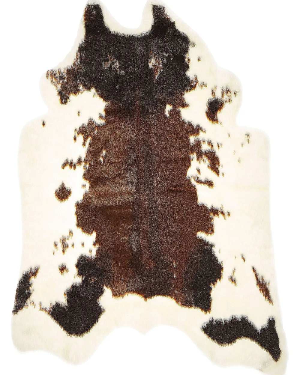 Best Beliani Tekotalja Ruskea/Valkoinen 60 X 90 Cm Nambung