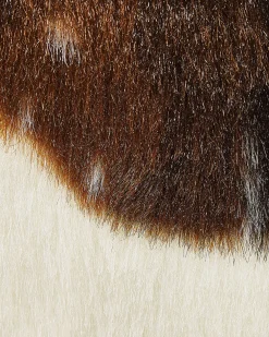 Best Beliani Tekotalja Ruskea/Valkoinen 60 X 90 Cm Nambung