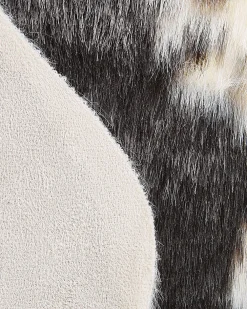 Matot<Beliani Tekotalja 60X90 Cm Lehma Mustavalkoinen Nambung