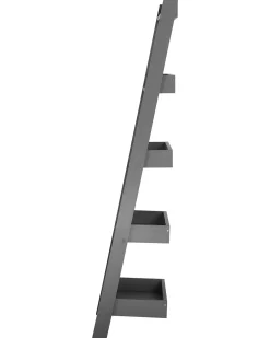 Säilytys<Beliani Tikashylly 5 Hyllya Harmaa Mobile Trio