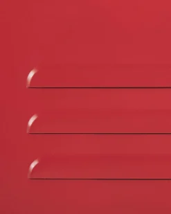 Säilytys<Beliani Toimistokaappi Teras 5 Hyllya Punainen Frome