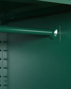 New Beliani Toimistokaappi Teras 2 Ovea Vihrea Varna