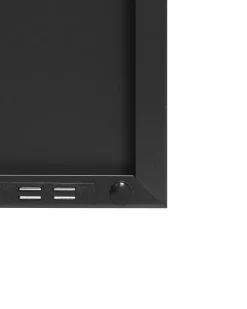 Best Beliani Toimistokaappi Teras 2 Ovea Musta Varna