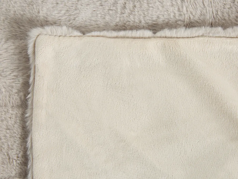 Best Beliani Torkkupeitto Kangas Beige 150 X 200 Cm Labyar