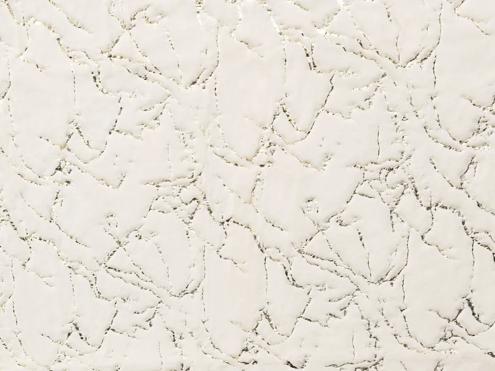 Tekstiilit<Beliani Torkkupeitto Kangas Kermanvalkoinen 130 X 180 Cm Godavari