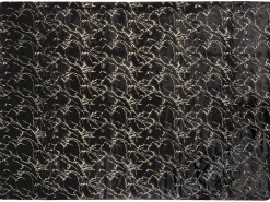 Online Beliani Torkkupeitto Kangas Musta 130 X 180 Cm Godavari