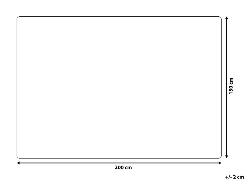 Tekstiilit<Beliani Torkkupeitto Kangas Punainen/Valkoinen 150 X 200 Cm Vantaa