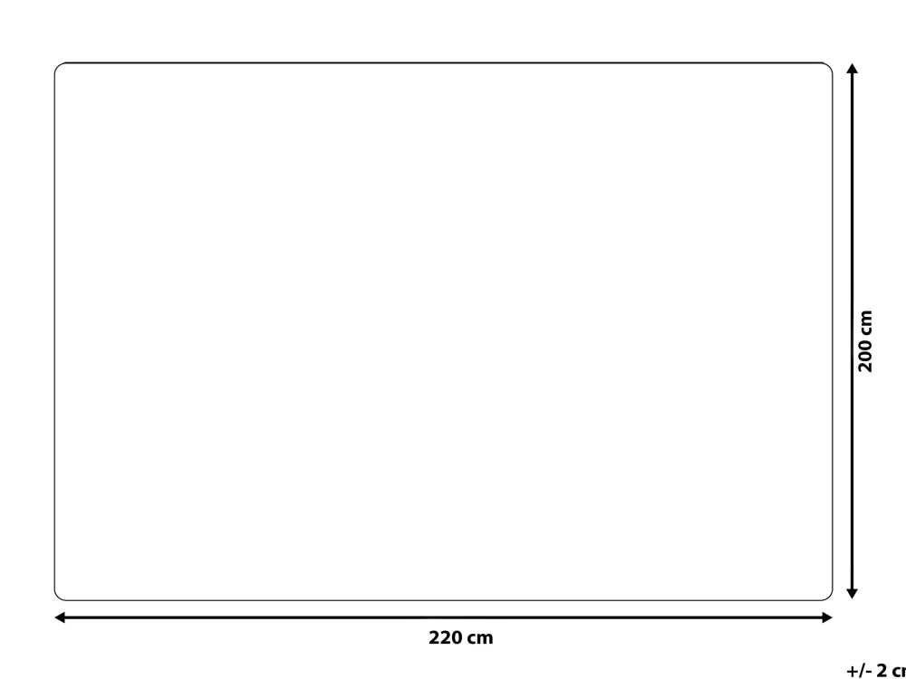 New Beliani Torkkupeitto Kangas Vaaleanharmaa 200 X 220 Cm Samur