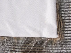 Shop Beliani Torkkupeitto Ruskea/Valkoinen 180 X 220 Cm Asdad