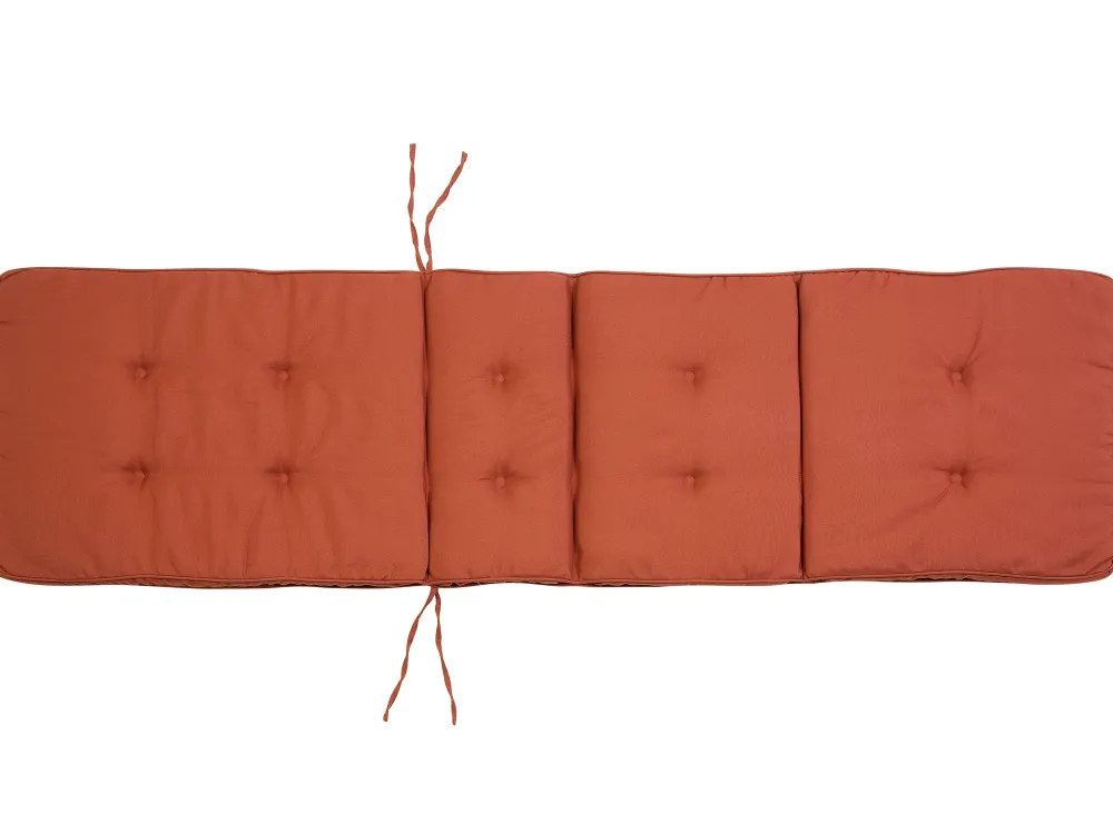 Tekstiilit<Beliani Tummanpunainen Pehmuste Lepotuoliin Toscana/Java