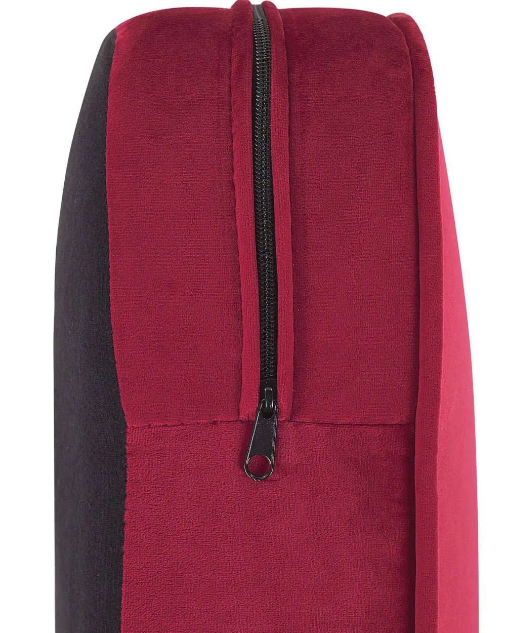 Nojatuolit<Beliani Tummanpunainen Samettiverhoiltu Nojatuoli Chesterfield