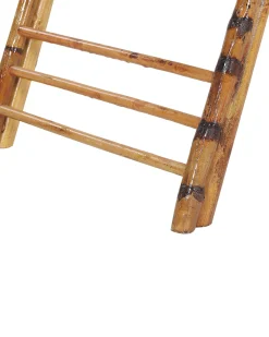 Tuolit<Beliani Tuoli Bambu Kokoontaitettava Ruskea 4 Kpl Trentor