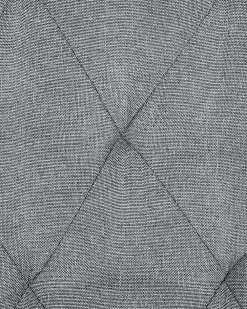 Tuolit<Beliani Tuoli Kangas Harmaa 2 Kpl Shirley