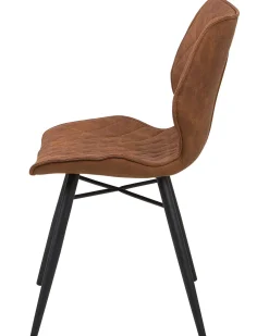 Tuolit<Beliani Tuoli Kangas Kullanruskea 2 Kpl Lisle