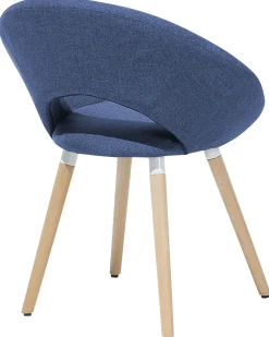 Store Beliani Tuoli Kangas Laivastonsininen 2 Kpl Roslyn