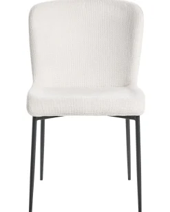 Tuolit<Beliani Tuoli Kangas Luonnonvalkoinen 2 Kpl Ada