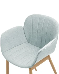 Fashion Beliani Tuoli Kangas Mintunvihrea 2 Kpl Alice