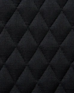 Tuolit<Beliani Tuoli Kangas Musta 2 Kpl Solano