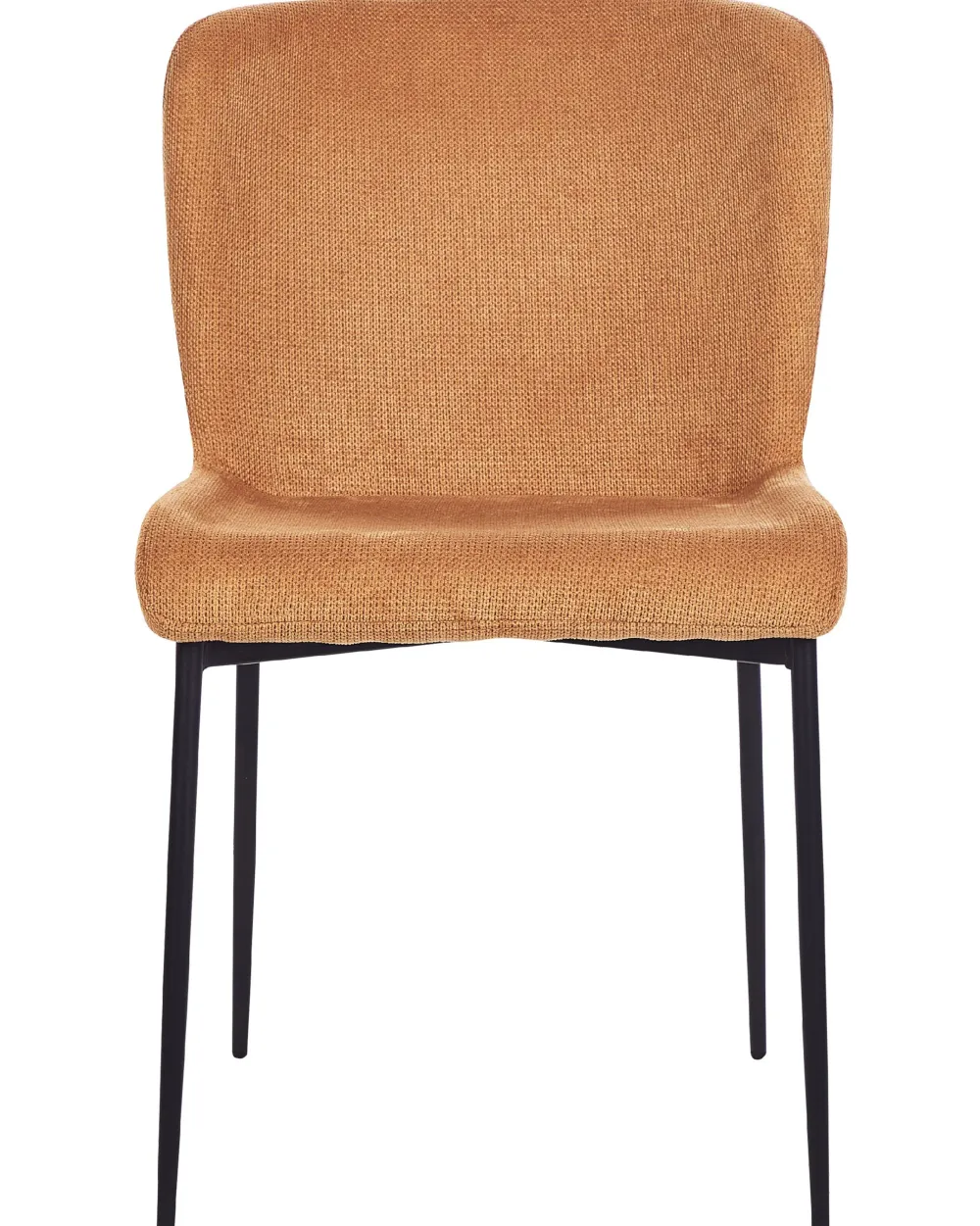 Shop Beliani Tuoli Kangas Oranssi 2 Kpl Ada