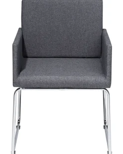 Clearance Beliani Tuoli Kangas Tummanharmaa 2 Kpl Gomez