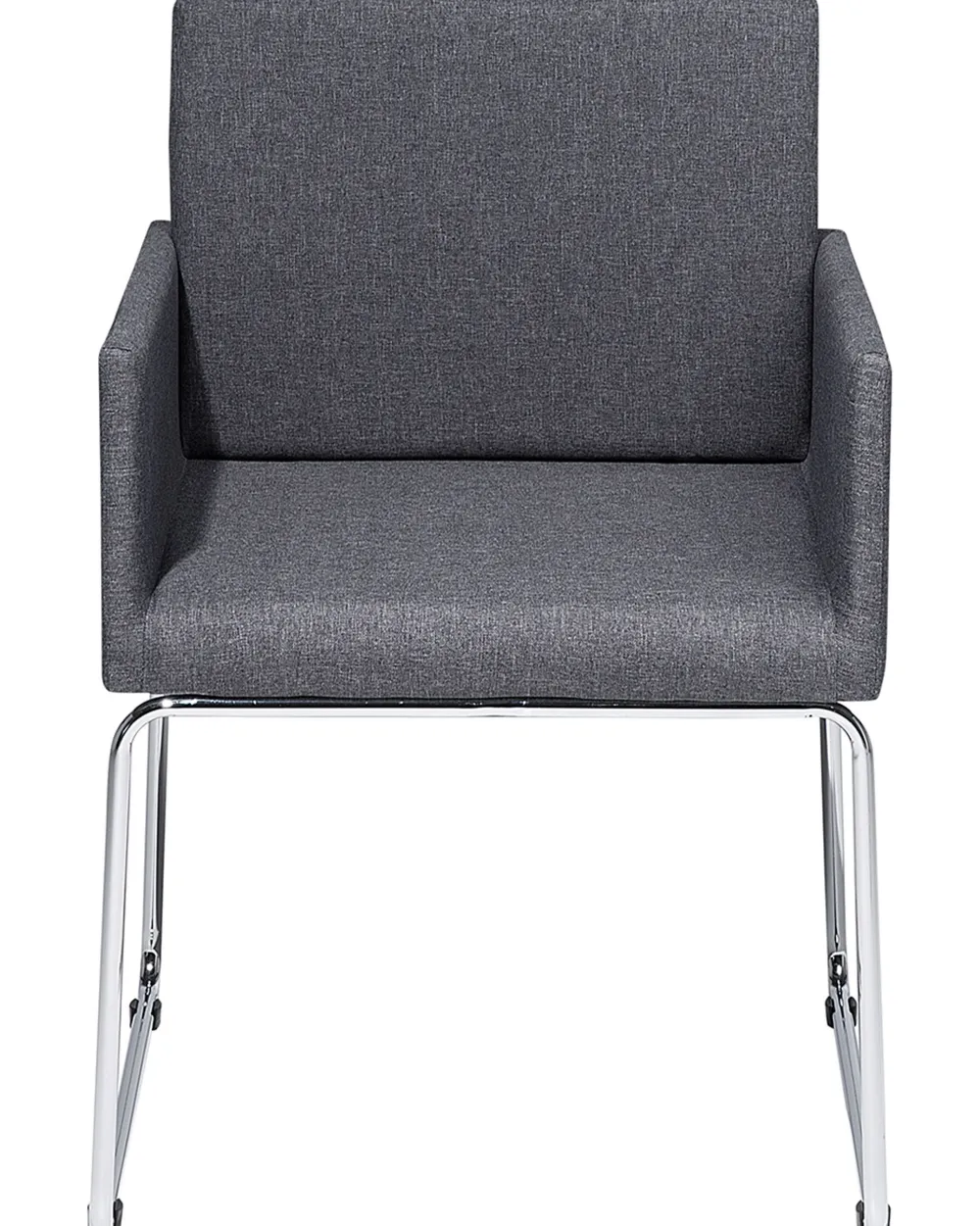 Clearance Beliani Tuoli Kangas Tummanharmaa 2 Kpl Gomez