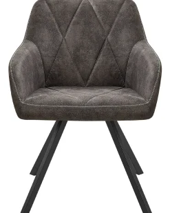 Online Beliani Tuoli Kangas Tummanharmaa 2 Kpl Monee