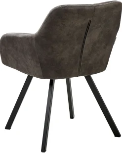 Online Beliani Tuoli Kangas Tummanharmaa 2 Kpl Monee