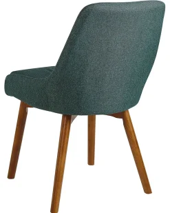 Discount Beliani Tuoli Kangas Tummanvihrea 2 Kpl Melfort