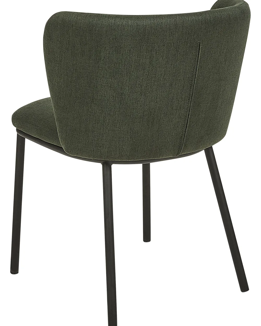 Outlet Beliani Tuoli Kangas Tummanvihrea 2 Kpl Mina