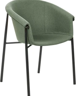 Hot Beliani Tuoli Kangas Tummanvihrea 2 Kpl Ames