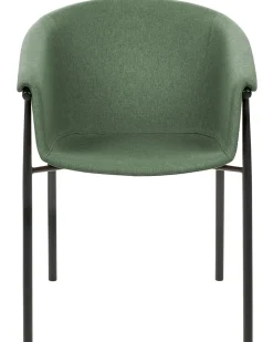 Hot Beliani Tuoli Kangas Tummanvihrea 2 Kpl Ames