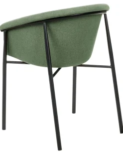 Hot Beliani Tuoli Kangas Tummanvihrea 2 Kpl Ames