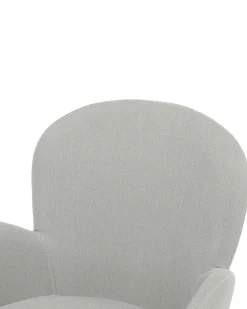 Tuolit<Beliani Tuoli Kangas Vaaleanharmaa 2 Kpl Brookville