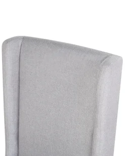 Flash Sale Beliani Tuoli Kangas Vaaleanharmaa 2 Kpl Chambers