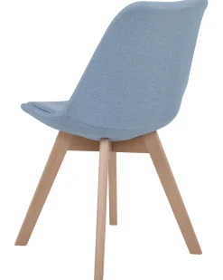 Cheap Beliani Tuoli Kangas Vaaleansininen 2 Kpl Dakota Ii