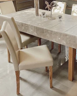 Hot Beliani Tuoli Keinonahka Beige 2 Kpl Broadway