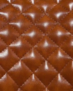 Tuolit<Beliani Tuoli Keinonahka Kullanruskea 2 Kpl Solano